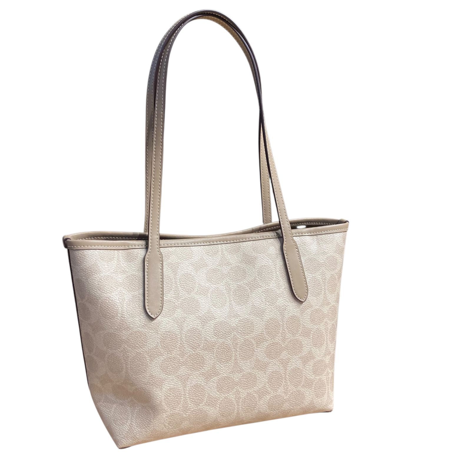 COACH コーチ CU759 スモール シティトート・シグネチャー キャンパス 