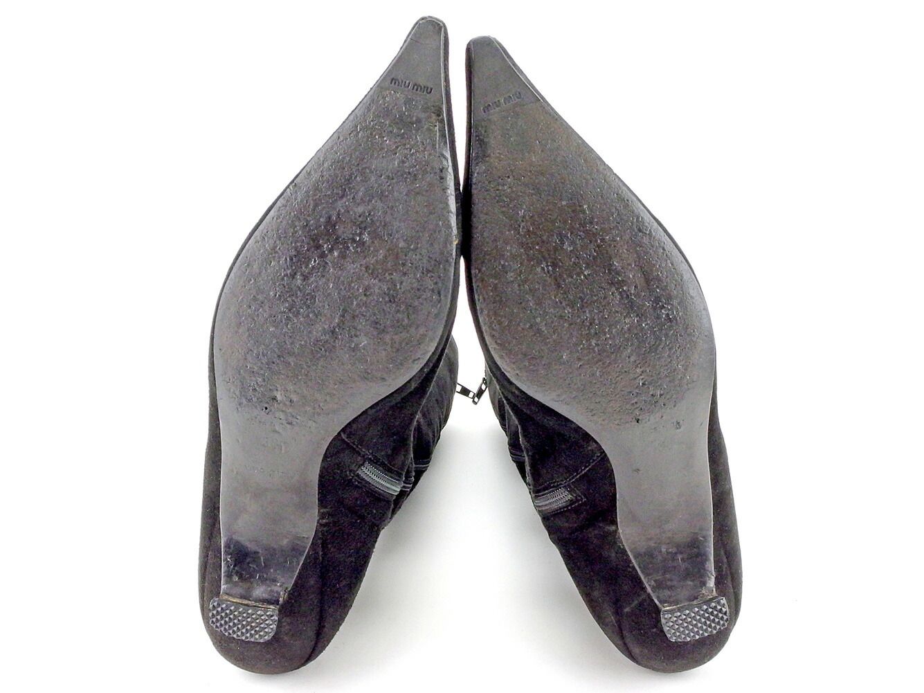 最大30％OFF☆新春セール】ミュウミュウ MIUMIU ブーツ ロング ポイン