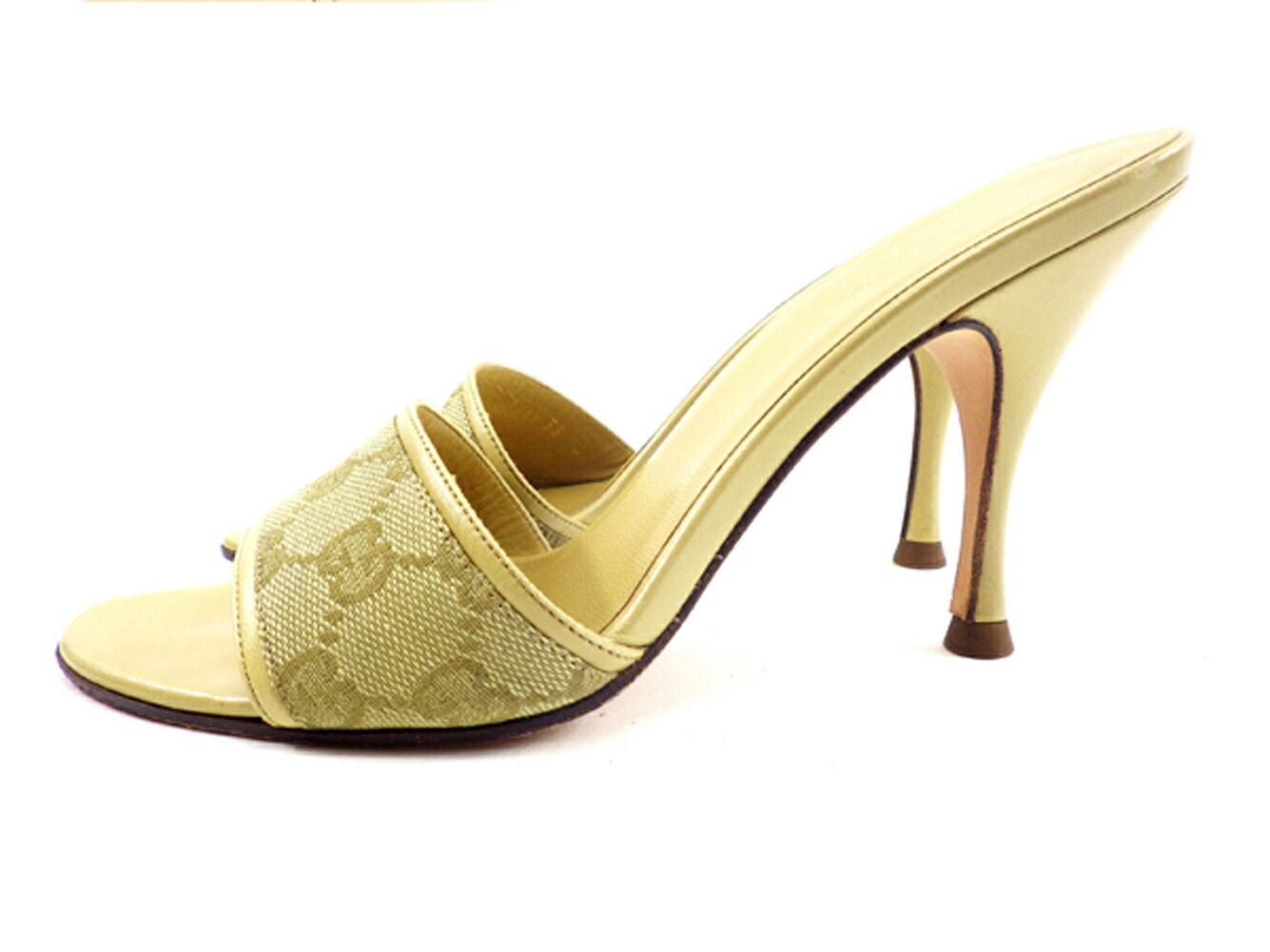 最大30％OFF】グッチ GUCCI サンダル GGキャンバス #36C ベージュ