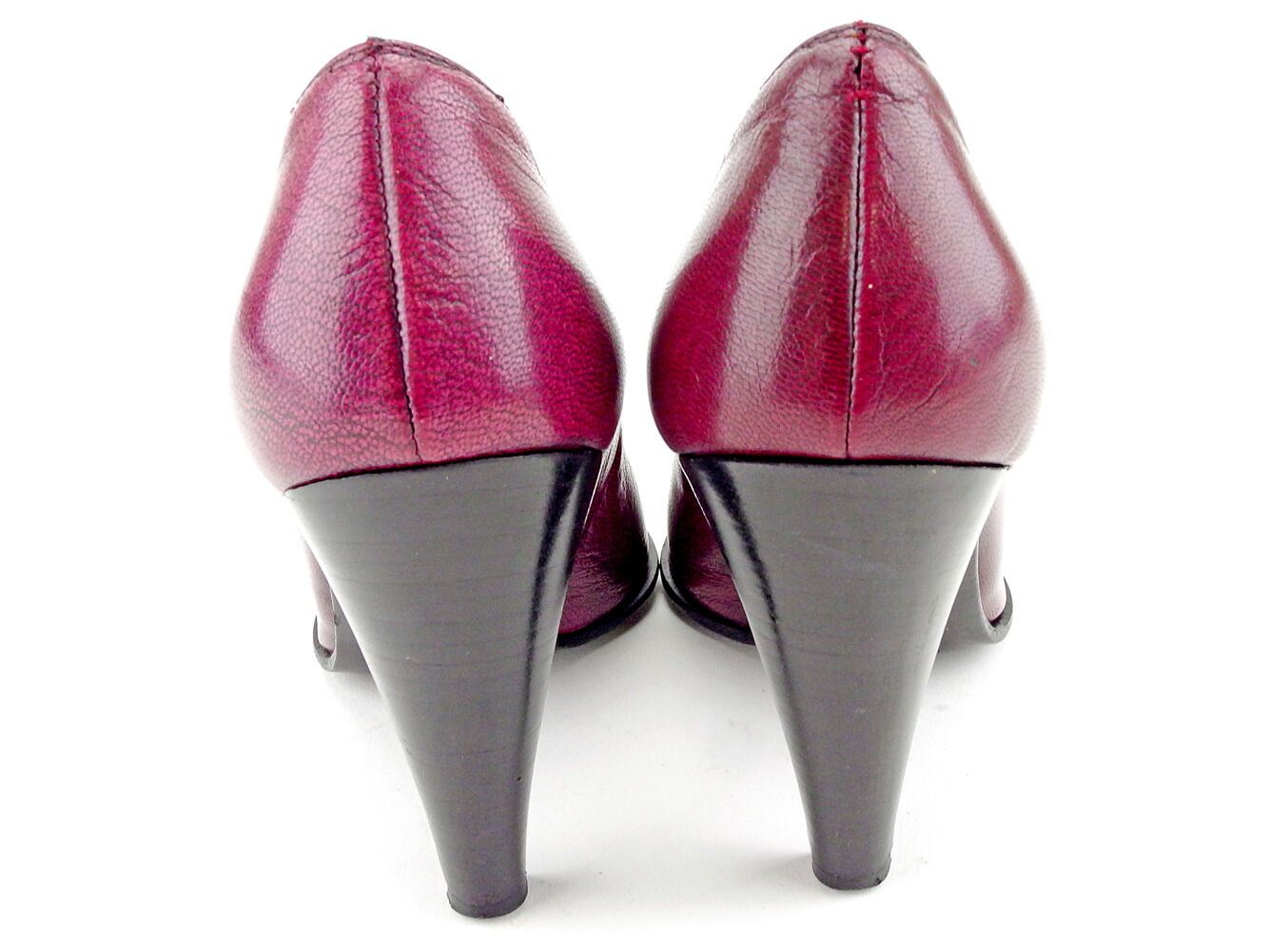 【BIGお買い物ラリー★30%OFFセール中】ミュウミュウ MIUMIU パンプスポインテッドトゥ ♯35ハーフ ハイヒール パープル ブラック レディース 中古 最大30％OFF☆新春セール】ミュウミュウ MIUMIU パンプス ポインテッド