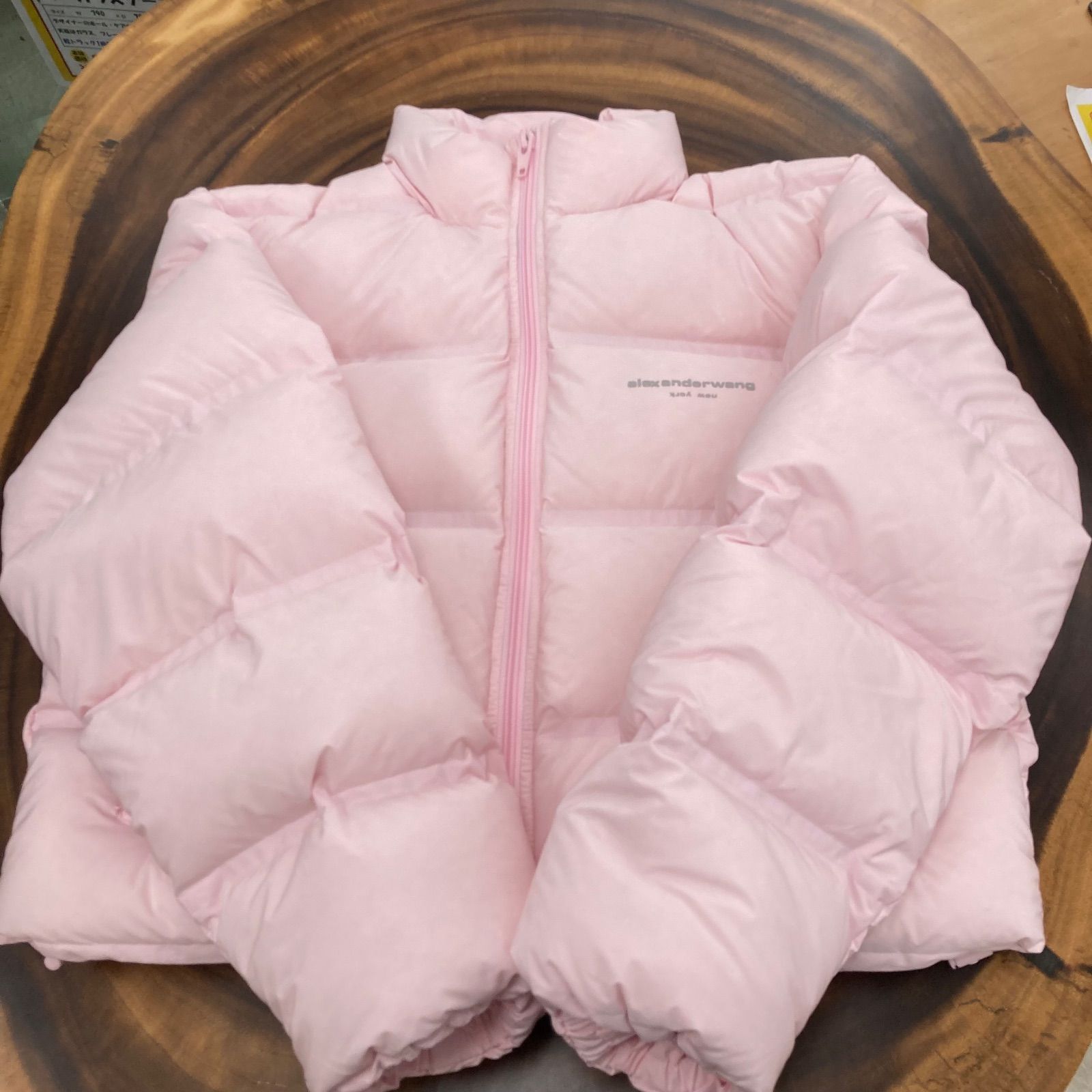 alexander wang アレキサンダーワン ダウンジャケット ピンク XS