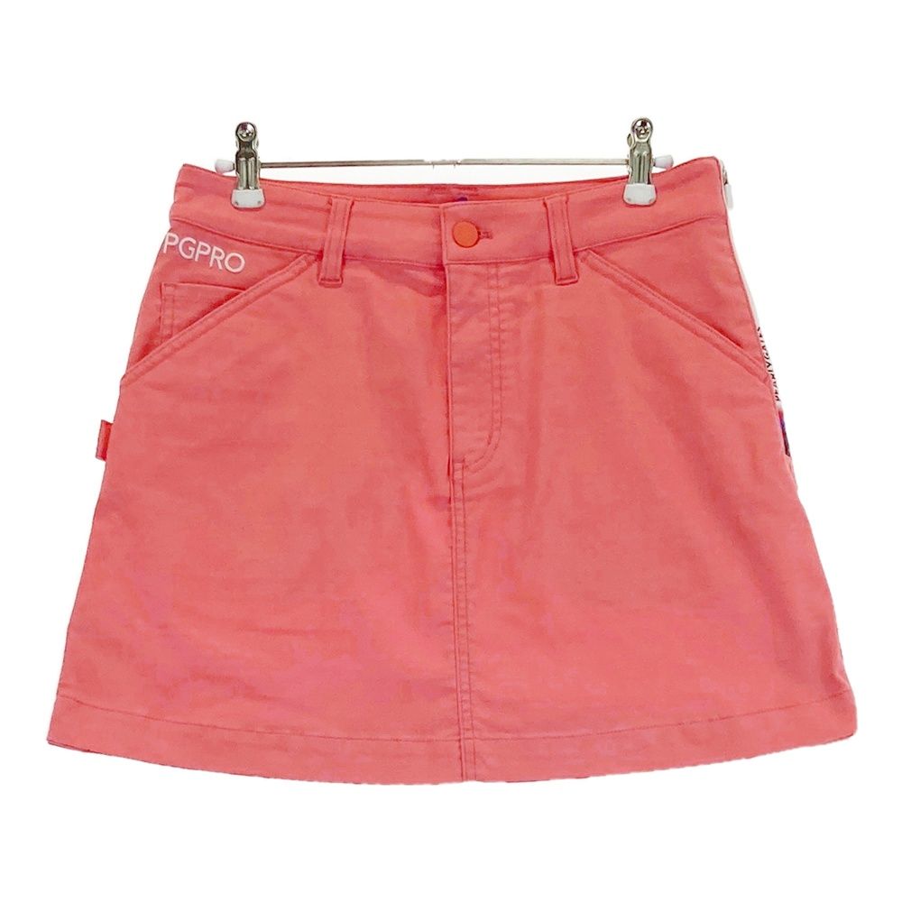 サイズ 1 PEARLY GATES パーリーゲイツ PRO ストレッチスカート 総柄 ピンク系 ゴルフウェア レディース ストスト