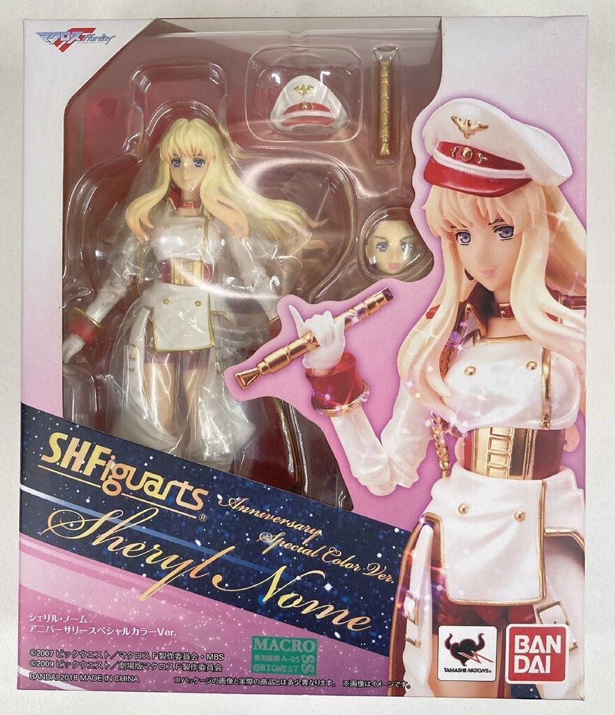 バンダイ S.H.Figuarts マクロスF シェリル ノーム アニバーサリースペシャルカラーVer.