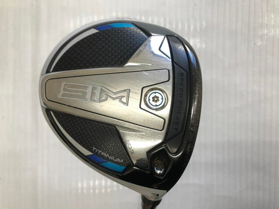 テーラーメイド SIM 15度 BENTUS BLUE 7 Xフレックス フェアウェイウッド