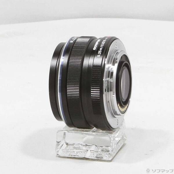 〔 品〕 M ZUIKO DIGITAL 17 mm F 1 8 ブラック μ4 3 348