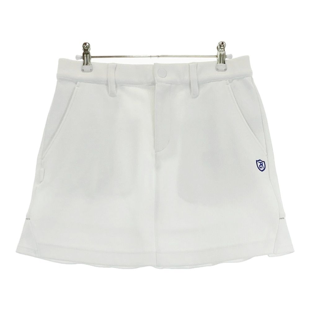 サイズ 1 PEARLY GATES パーリーゲイツ スカート ヘリンボーン総柄 ホワイト系 ゴルフウェア レディース ストスト