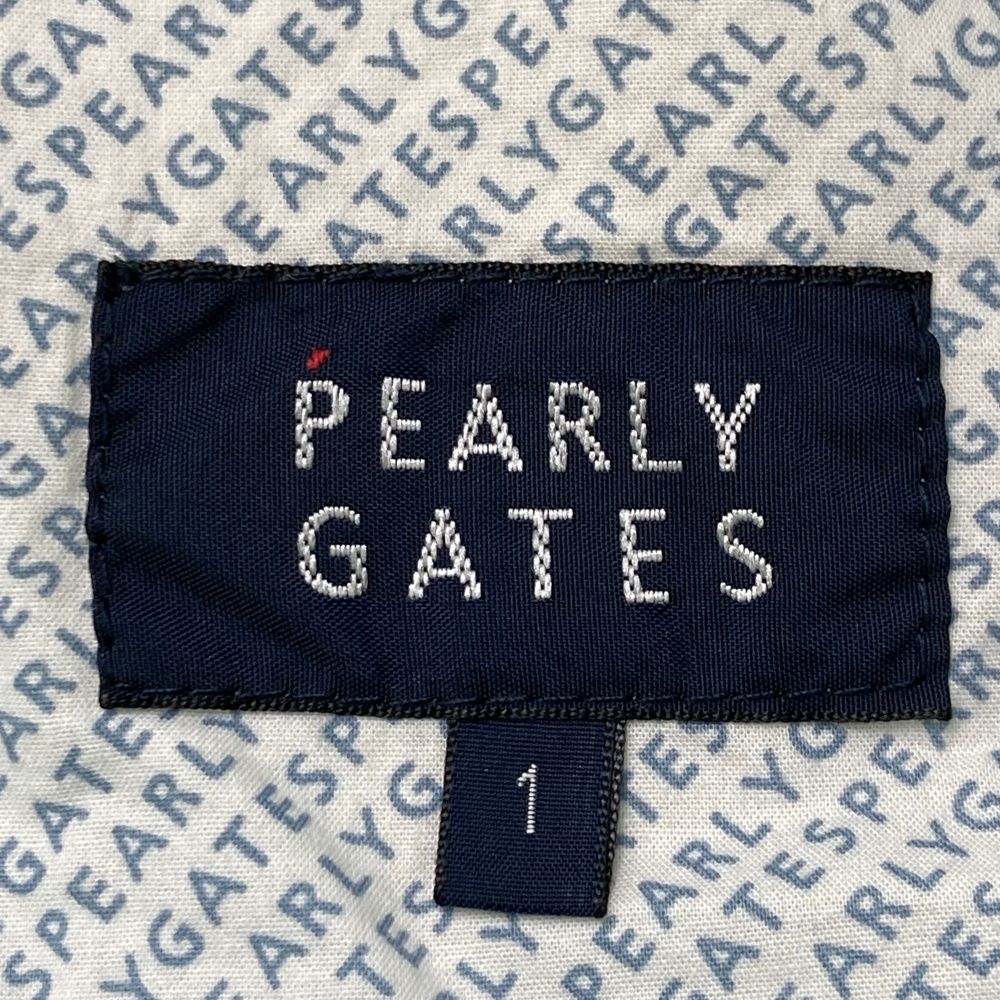 サイズ：1 PEARLY GATES パーリーゲイツ 2024年 ストレッチスカート バックプリント  ブルー系 [240101580827] ゴルフウェア レディース ストスト サイズ：1 PEARLY GATES パーリーゲイツ 2024年 ストレッチスカート