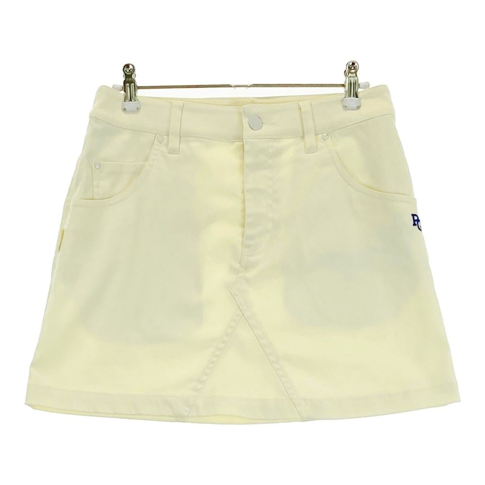 サイズ 1 PEARLY GATES パーリーゲイツ ストレッチスカート イエロー系 ゴルフウェア レディース ストスト