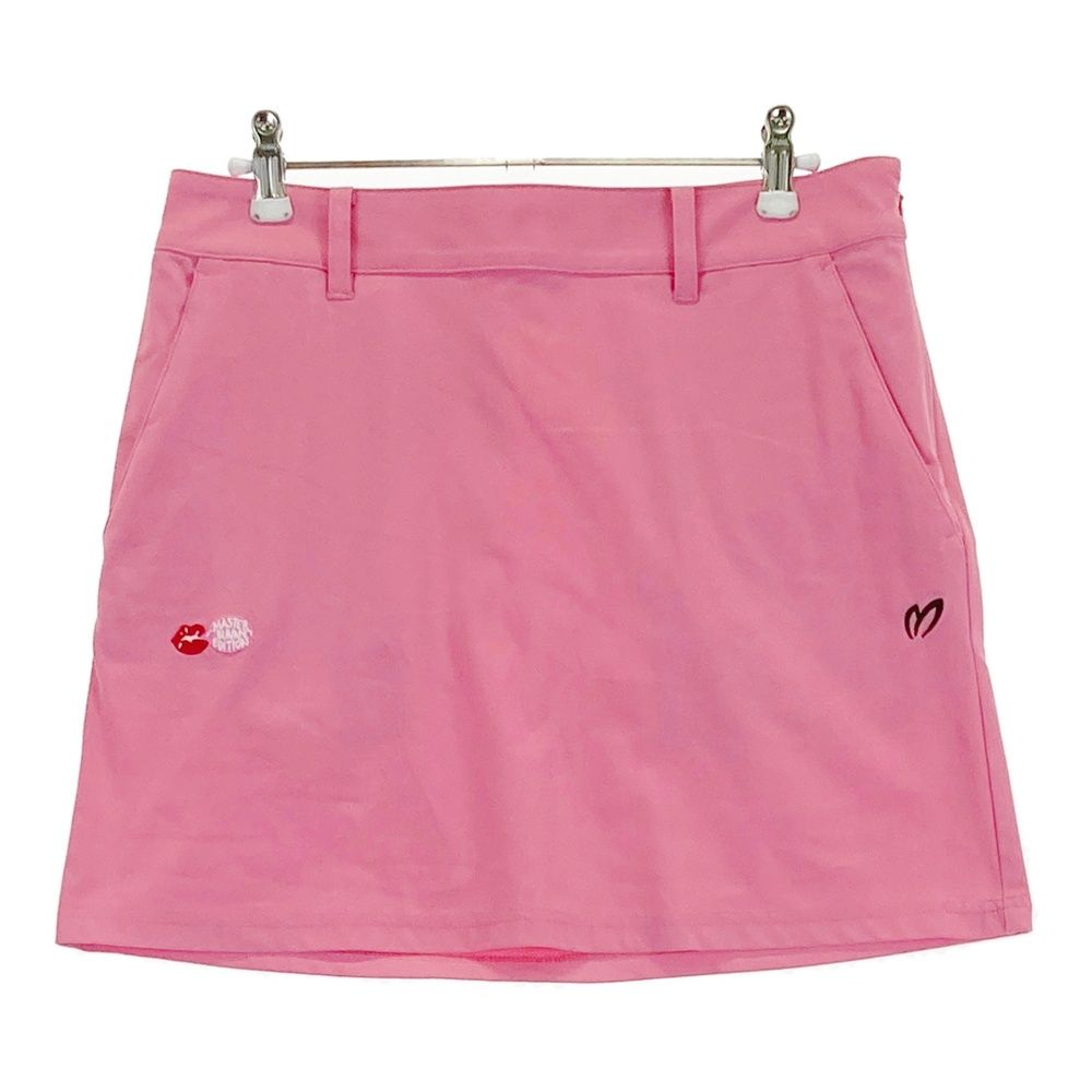 サイズ 1 MASTER BUNNY EDITION マスターバニーエディション 2025年 ストレッチスカート ピンク系 ゴルフウェア レディース ストスト