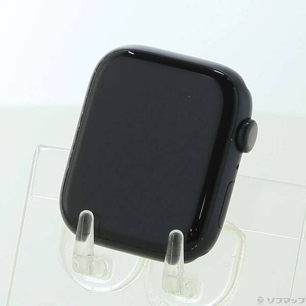 〔 品〕 Apple Watch Series 8 GPS 45 mm ミッドナイトアルミニウムケース バンド無し 262