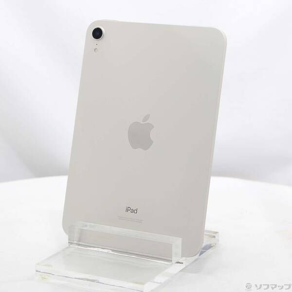 品〕 iPad mini 第6世代 64GB スターライト MK7P3J／A Wi-Fi【377