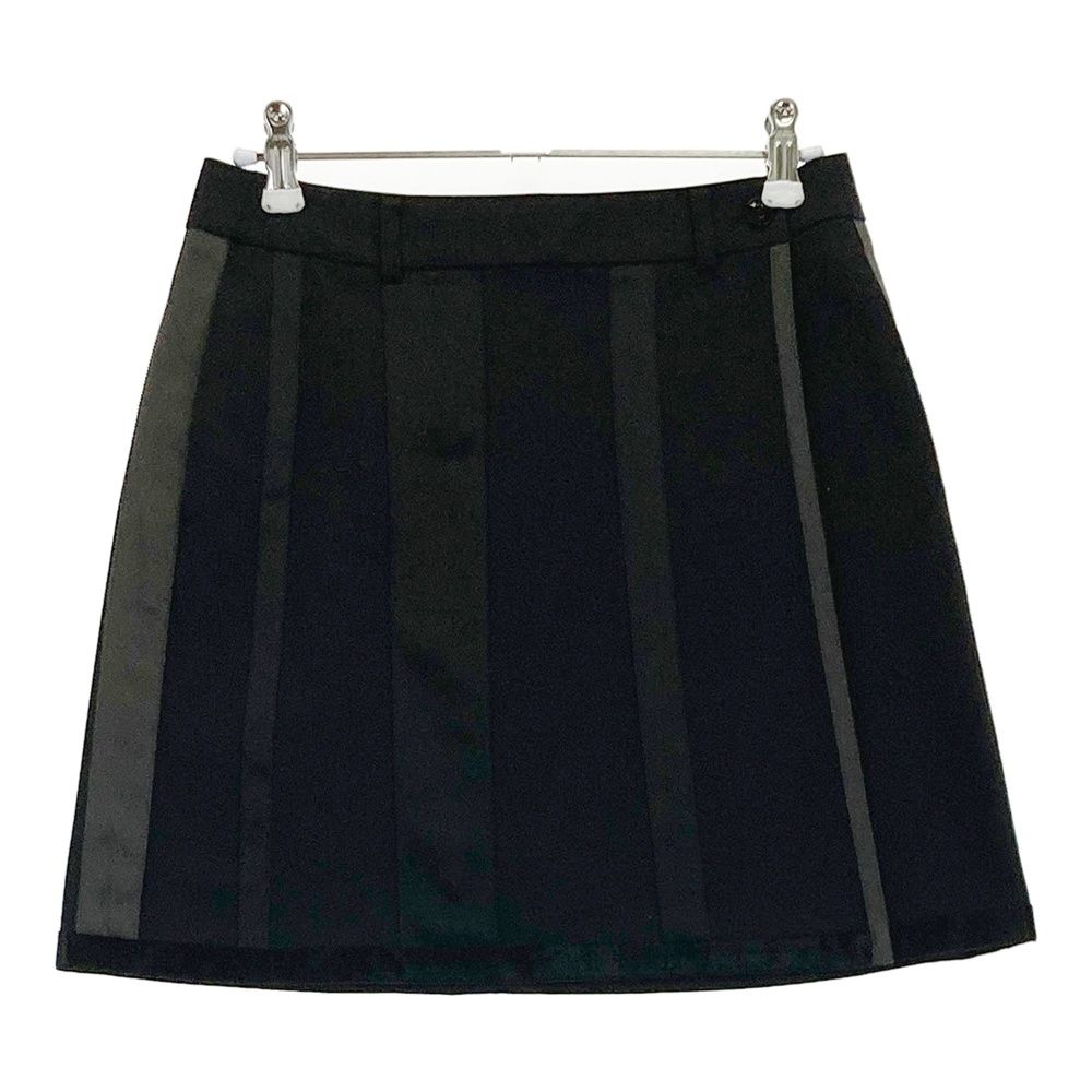 ランバン　スポール ゴルフスカート 36 ブラック　ジッパー　ゴルフウェア サイズ：36 LANVIN SPORT ランバン スポール 2023年モデル ラップ