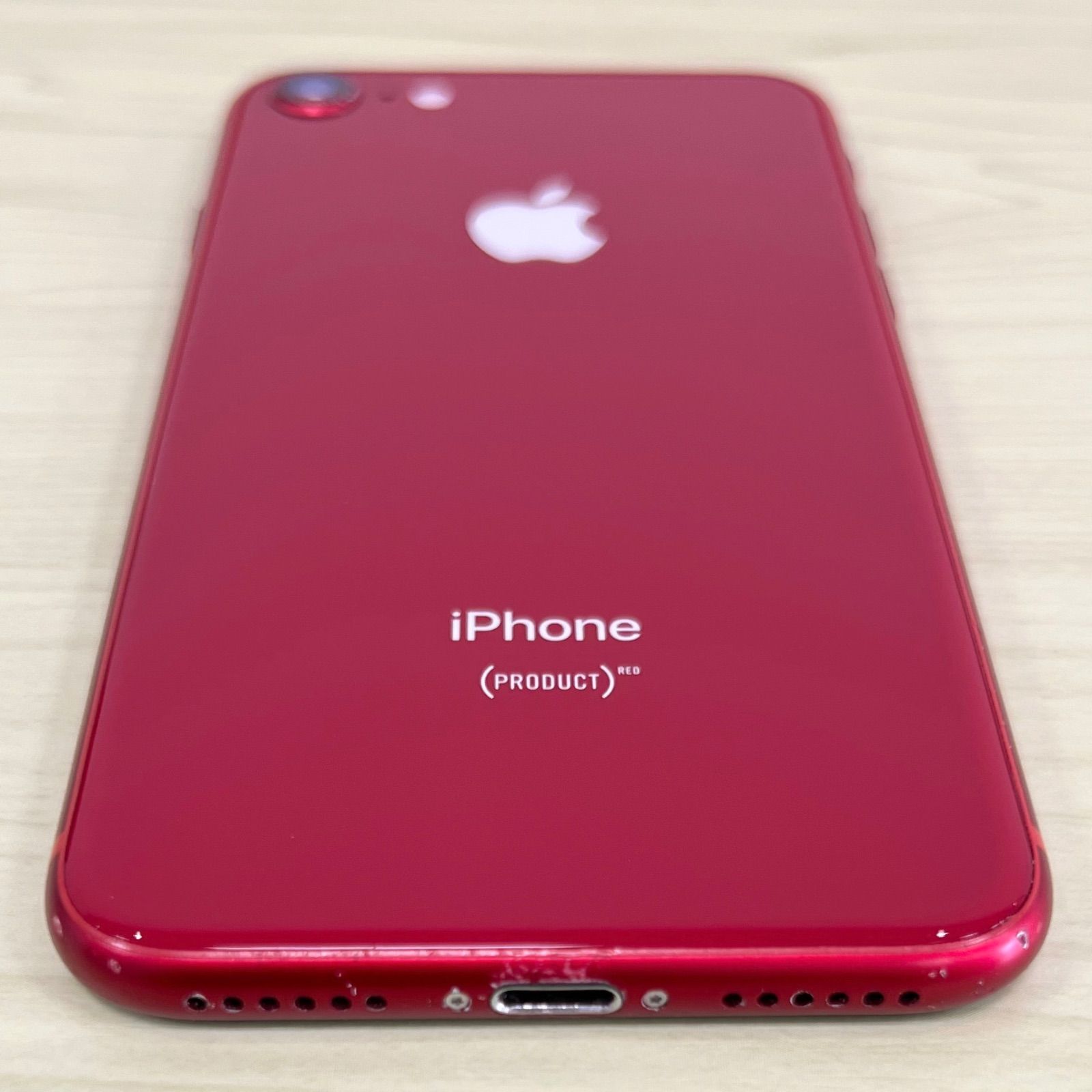 iPhone8 64GB レッド SIMフリー 21569 - メルカリ