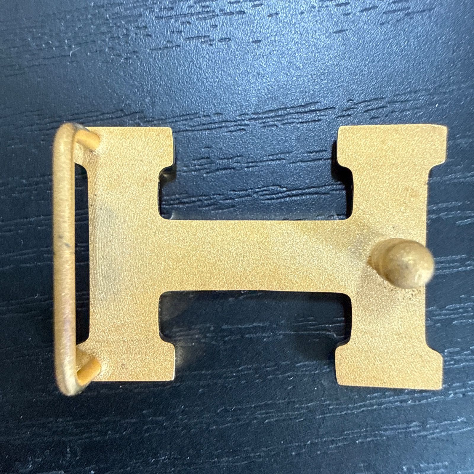 HERMES エルメス ミニコンスタンスリバーシブルベルト65 ゴールド