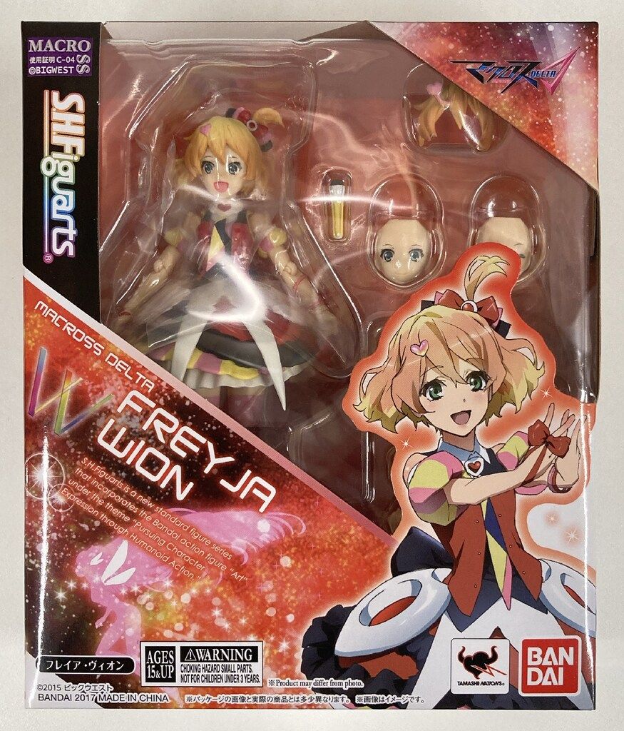 バンダイ S H Figuarts マクロスΔ フレイア ヴィオン