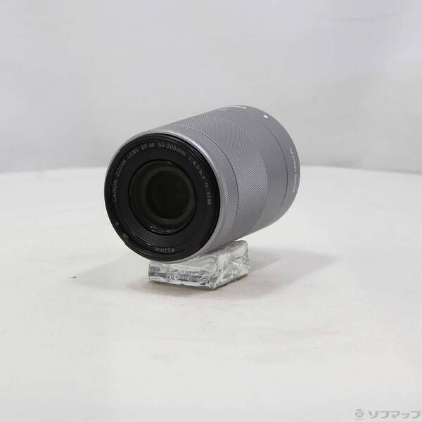 〔 品〕 EF M 55 200 MM F 4 5 6 3 IS STM シルバー 352