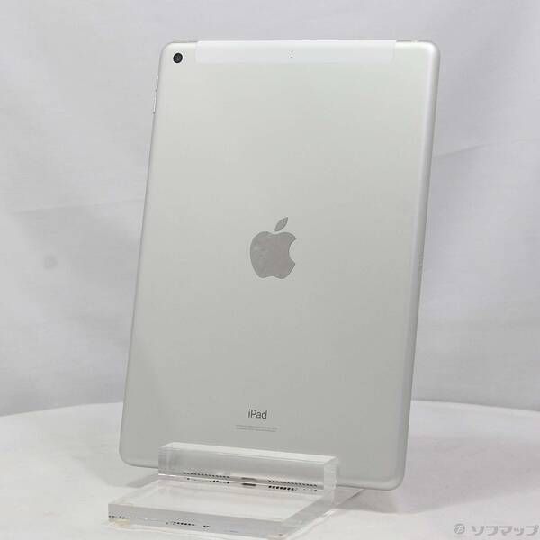 中古品〕 iPad 第7世代 128GB シルバー MW6F2J／A auロック解除SIM