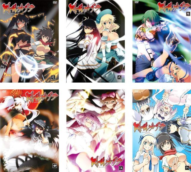 閃乱カグラ レンタル落ち 全6巻セット マーケットプレイスDVDセット商品