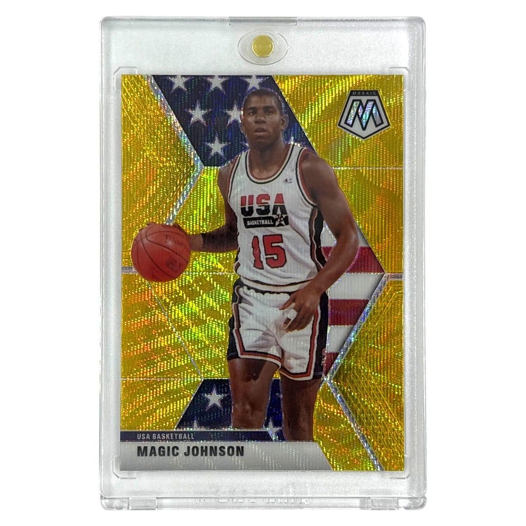 PANINI NBAカード MOSAIC PRIZM MAGIC JOHNSON USA 255 IT 1
