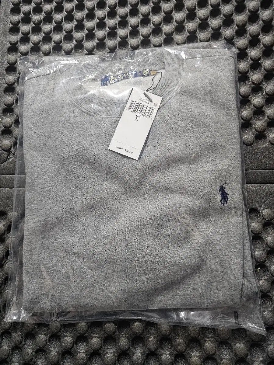 ポロラルフローレン スウェット 注文 グレー L 新品 ポロ ラルフ