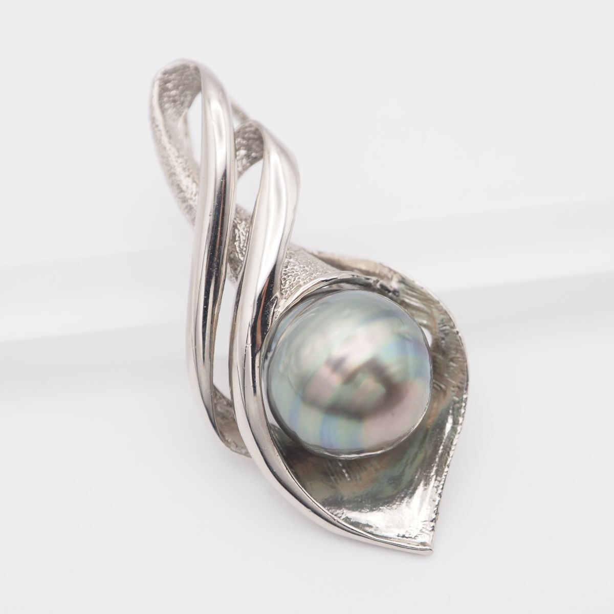 L118 バロックパール 真珠 925刻印 ペンダント トップ デザイン