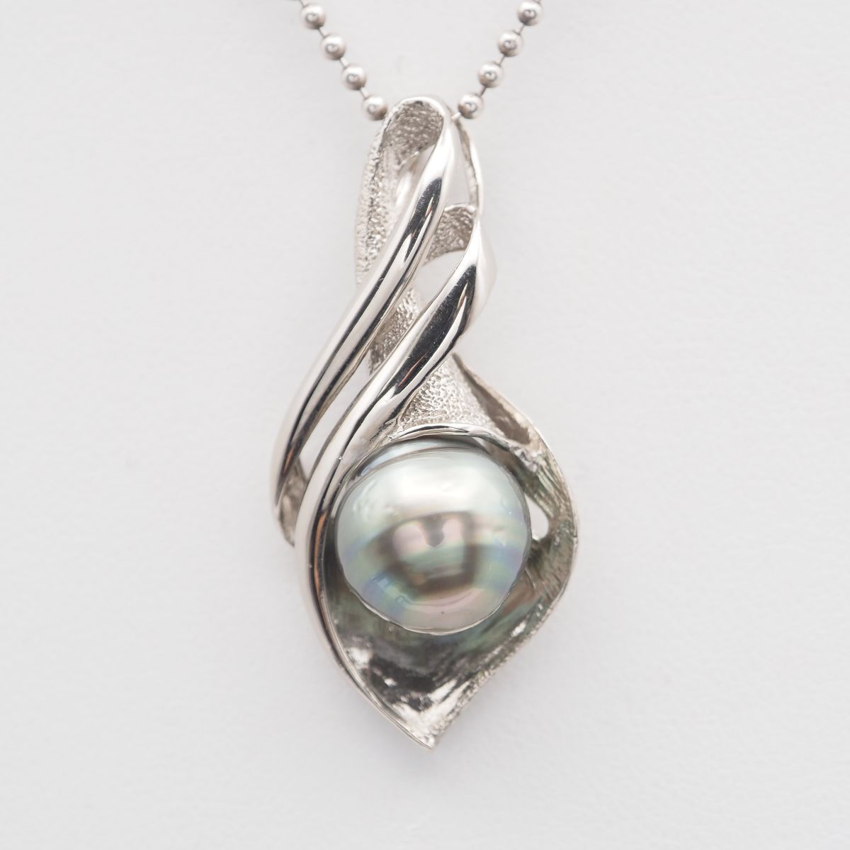 L 118 バロックパール 真珠 925刻印 ペンダント トップ デザイン シルバー チャーム ヘッド 誕生石