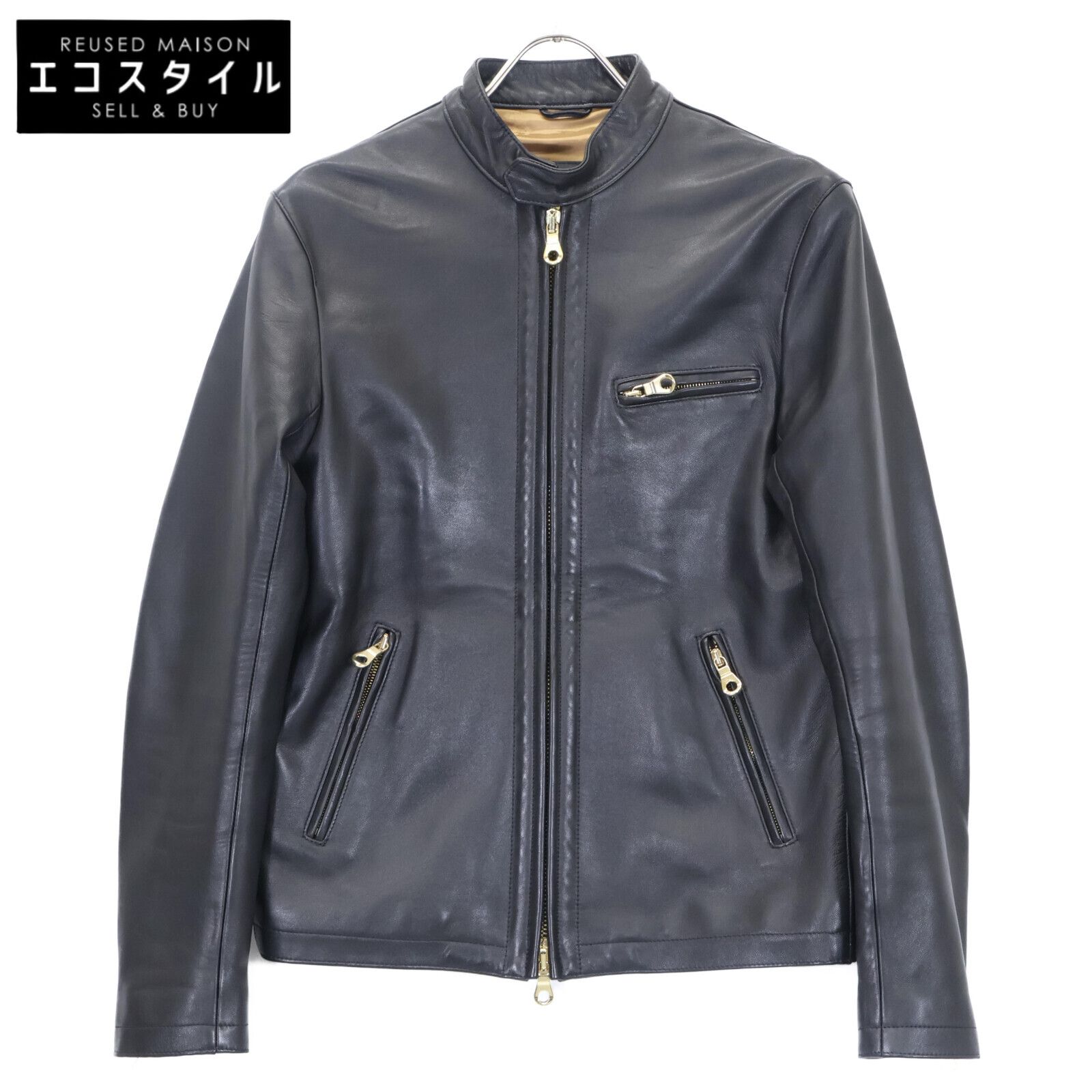 CINQUANTA チンクアンタ H502/1-1010 ブラック ラムナッパレザー