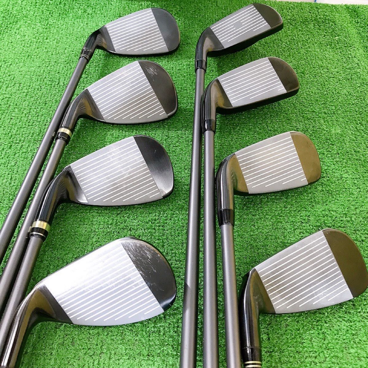 ツ41☆プロギア 初代egg IRON PC-01 8本アイアンセット PRGR ぶっ飛び