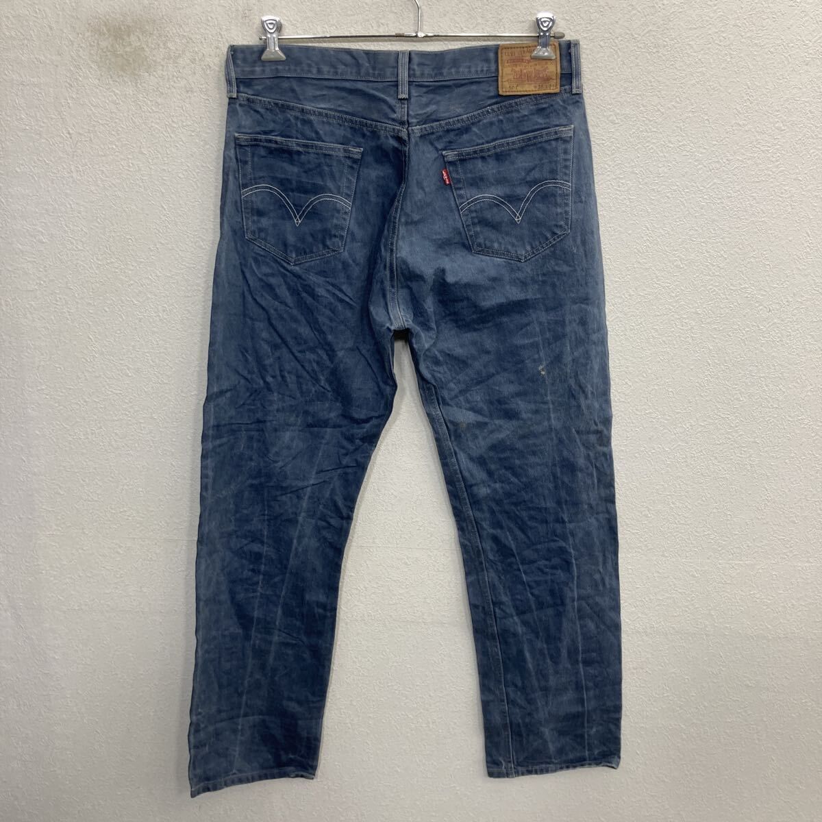 メキシコ製 Levi's 501 デニムパンツ W36 ダークブルー ボタンフライ