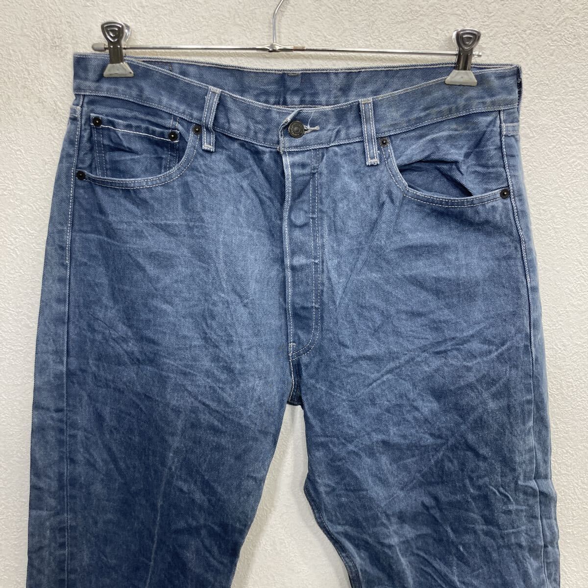 メキシコ製 Levi's 501 デニムパンツ W36 ダークブルー ボタンフライ