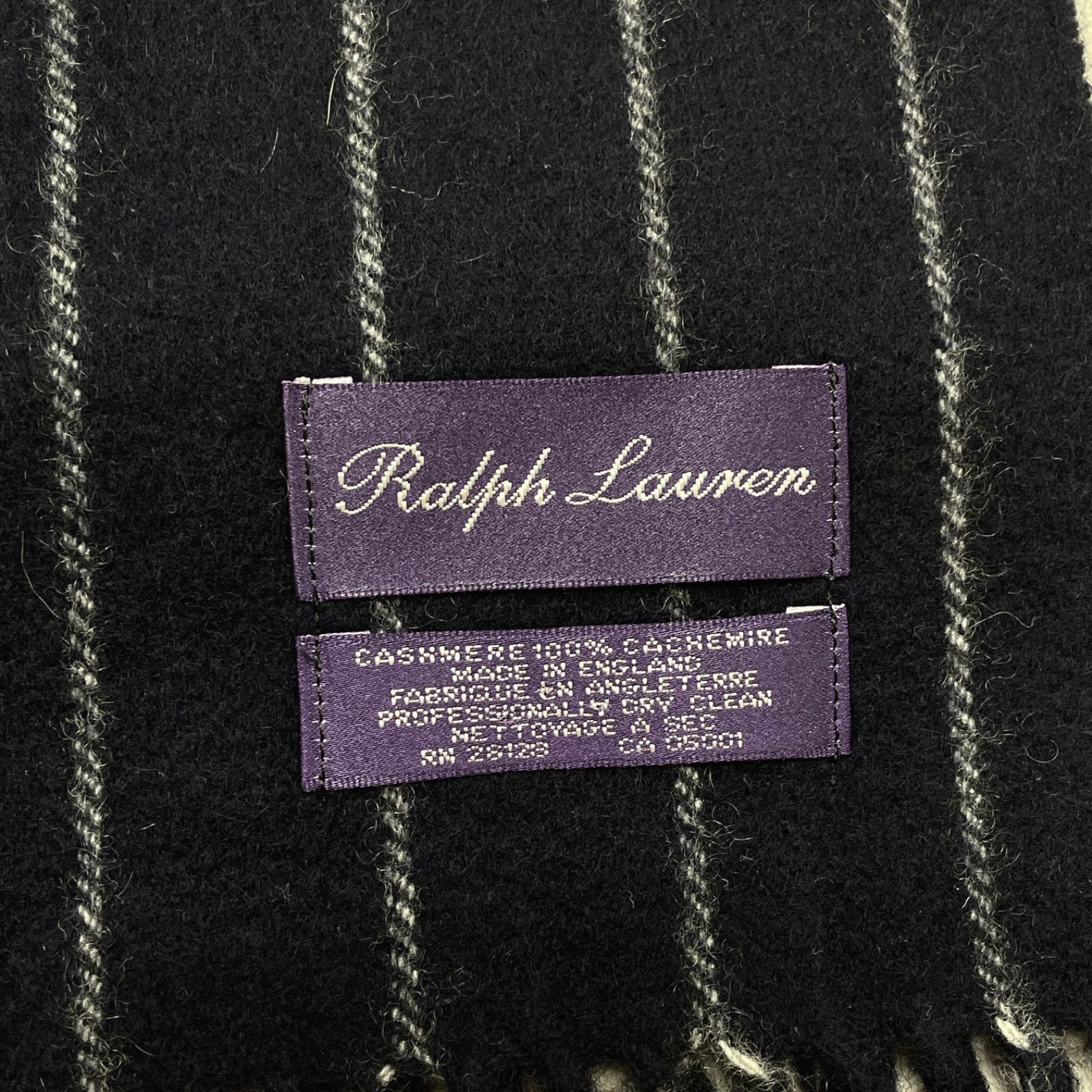 RALPH LAUREN ラルフローレン パープルレーベル マフラー ストール