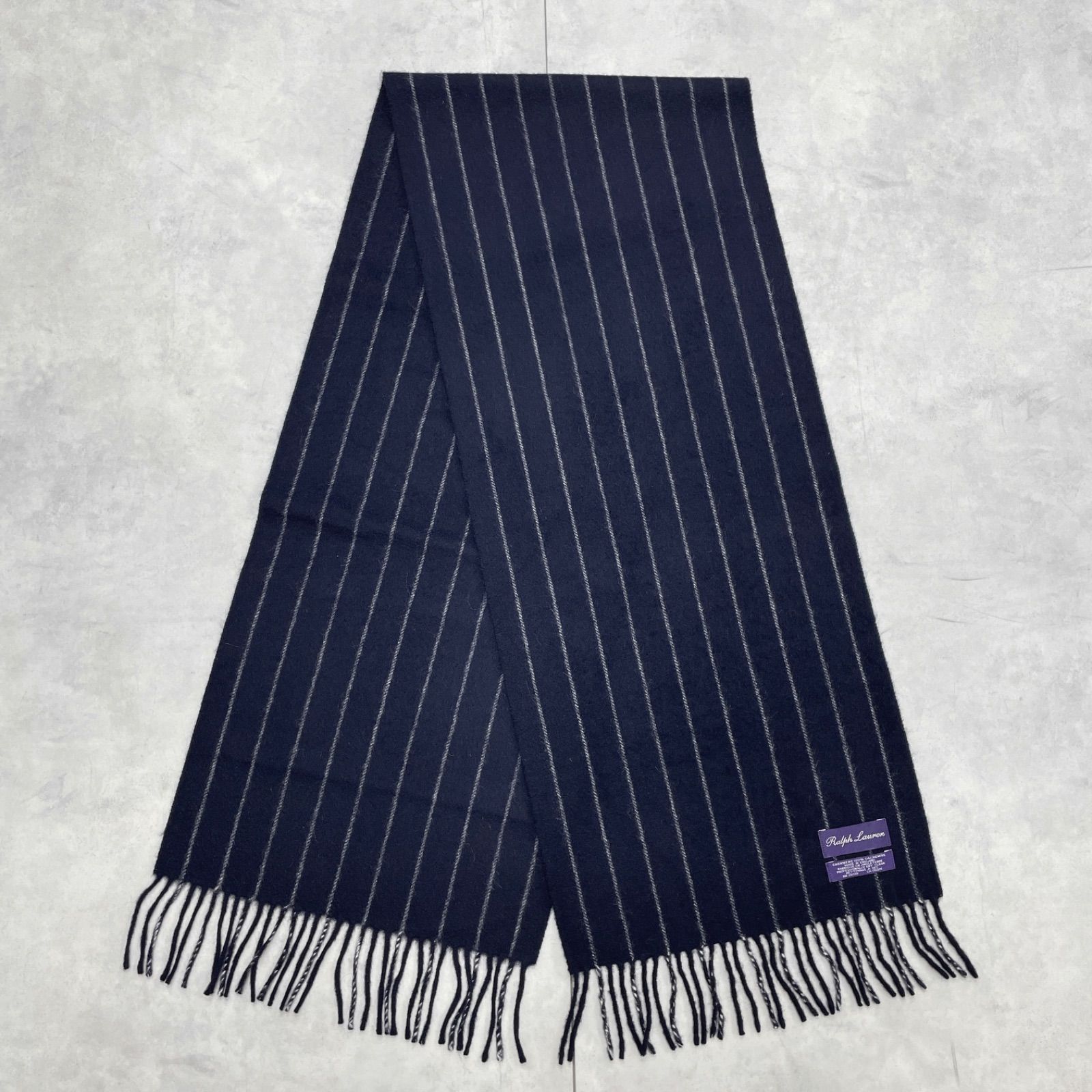 RALPH LAUREN ラルフローレン パープルレーベル マフラー ストール 