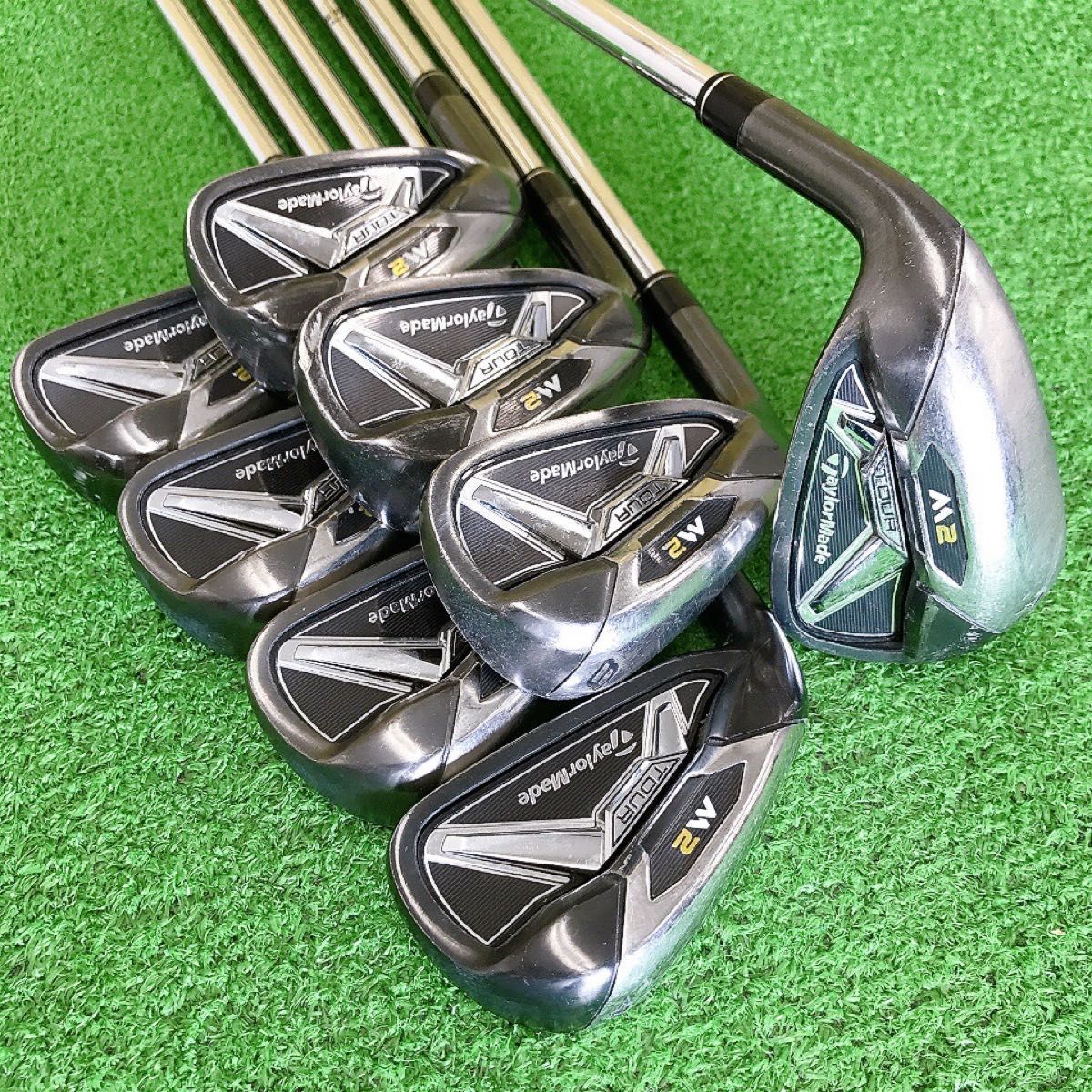 ツ39☆レフティ テーラーメイド M2 TOUR 8本アイアンセット エムツー