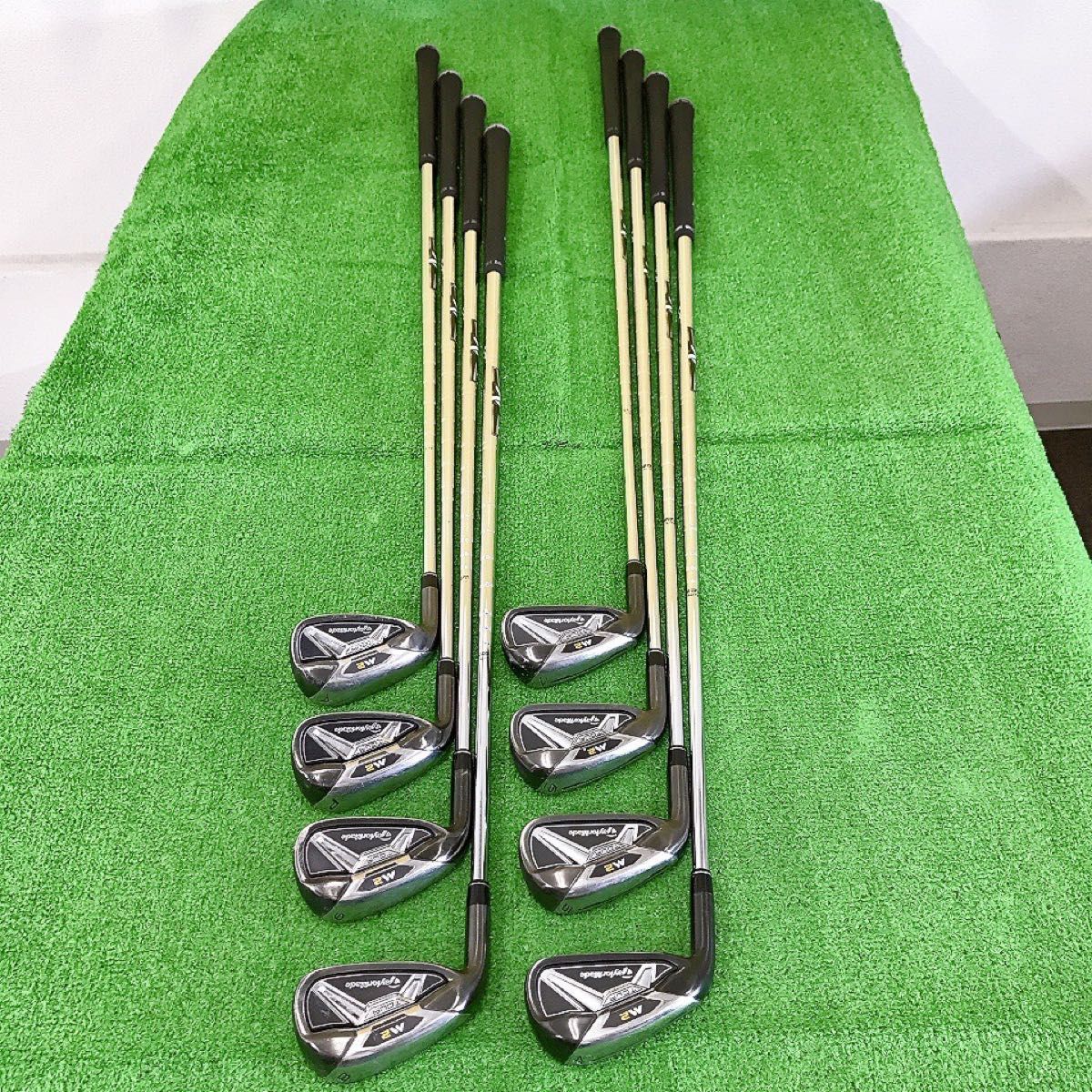 ツ39☆レフティ テーラーメイド M2 TOUR 8本アイアンセット エムツー