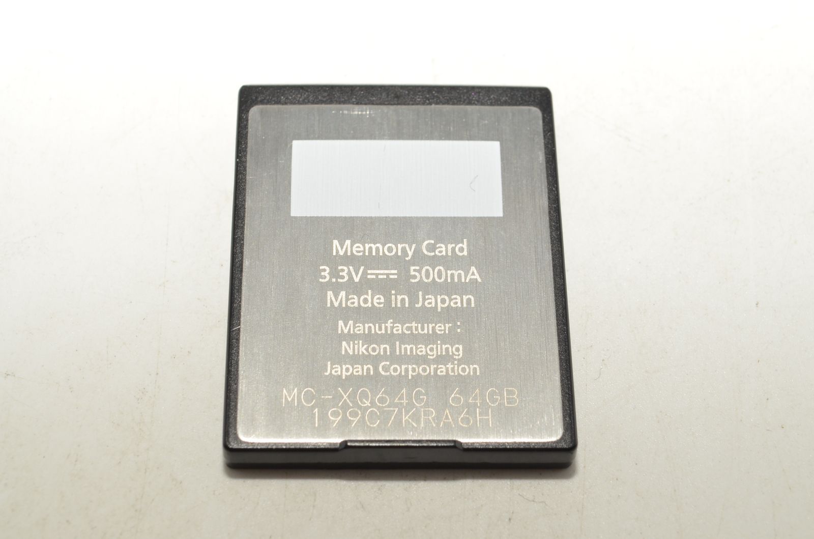 251168 上 Nikon XQDメモリーカード 64 GB MC XQ G