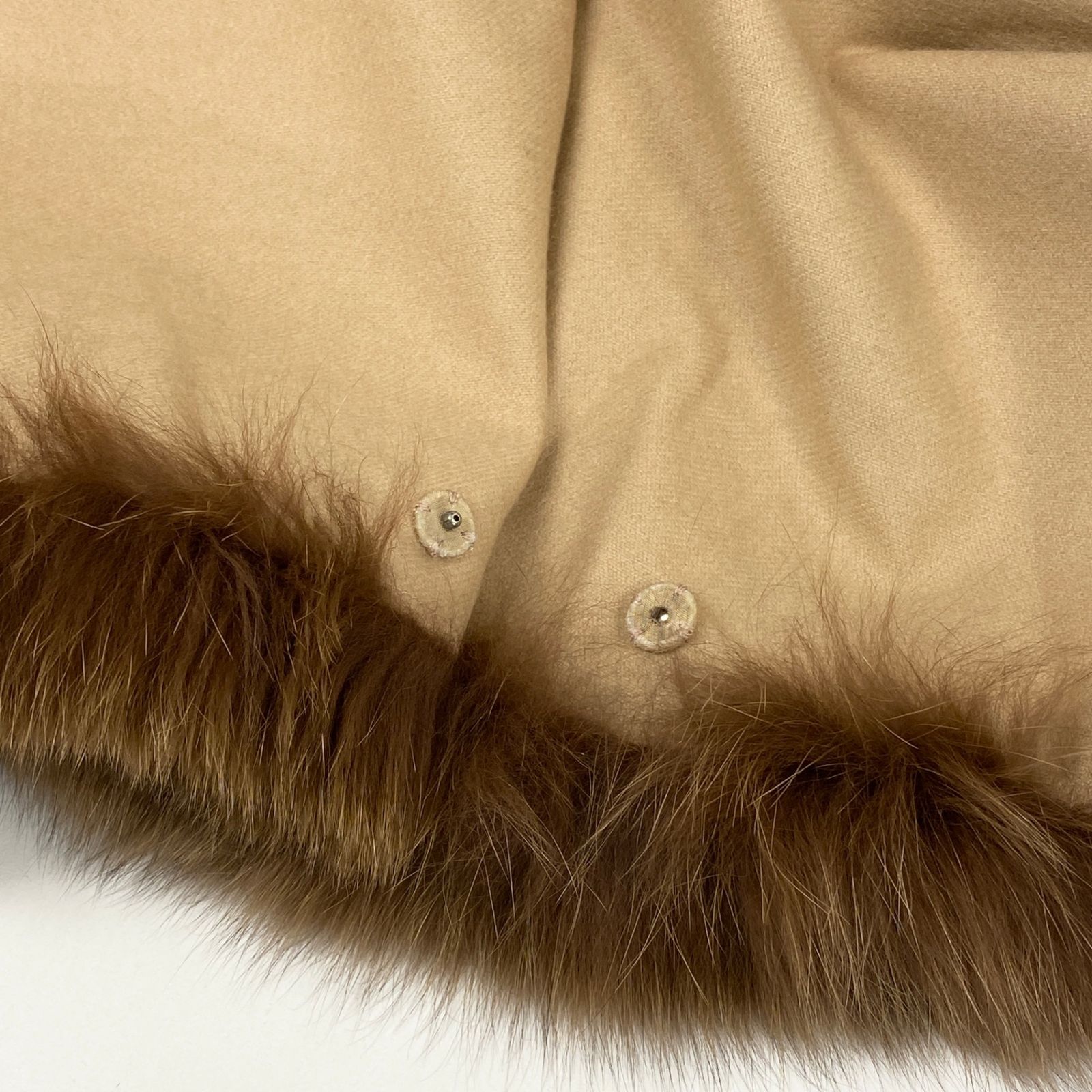 12L15 PIERRE BALMAIN ピエールバルマン カネボウ 総カシミア ポンチョ