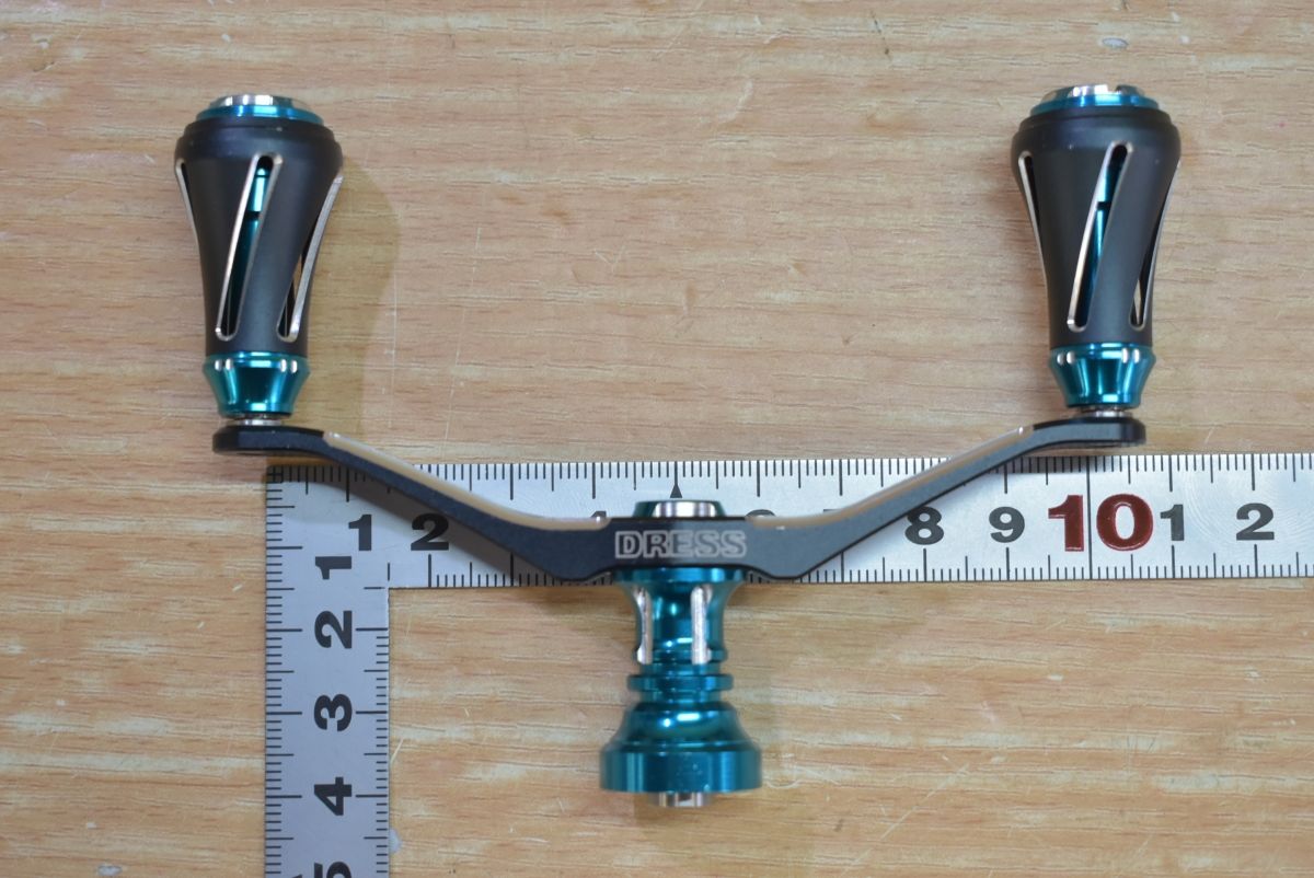 ドレス ヴァーテックス EVO ダブルハンドル 100mm ダイワ用 ターコイズ