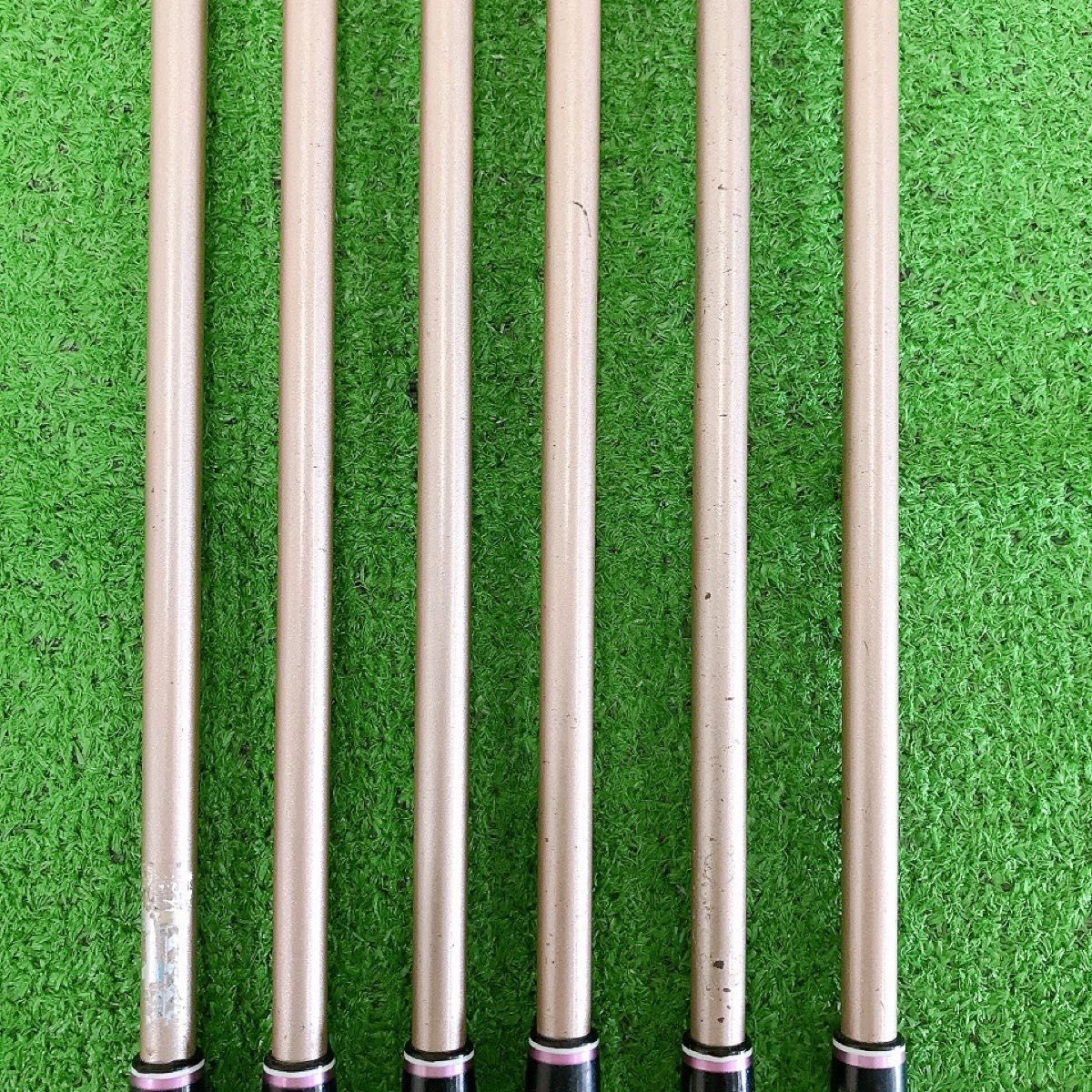 ツ40☆ゼクシオ12 6本レディースアイアンセット L MP1200L ボルドー