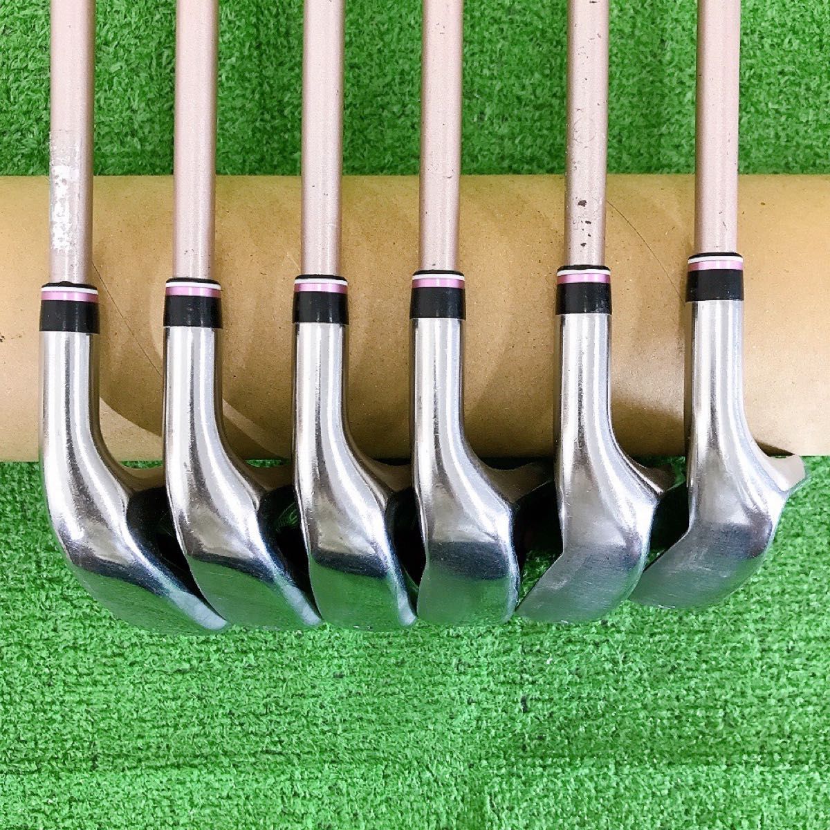 ツ40☆ゼクシオ12 6本レディースアイアンセット L MP1200L ボルドー