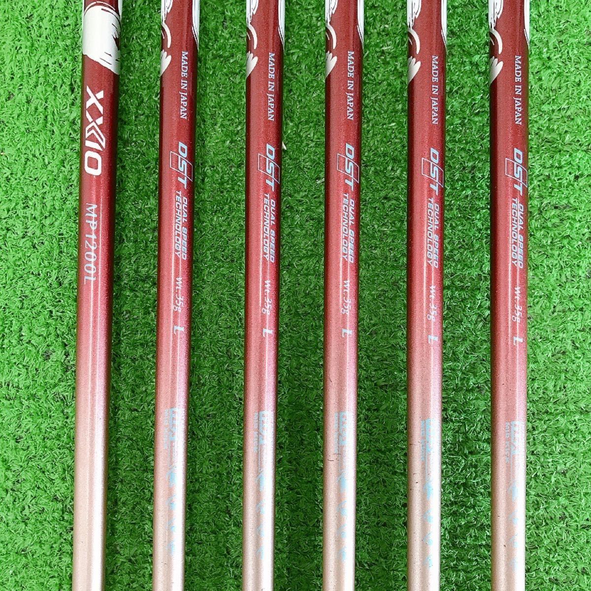 ツ40☆ゼクシオ12 6本レディースアイアンセット L MP1200L ボルドー