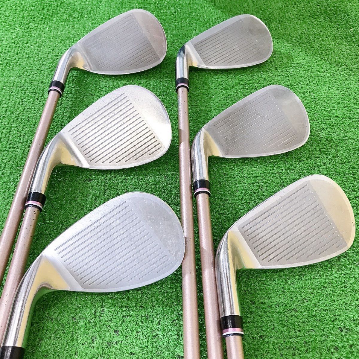 ツ40☆ゼクシオ12 6本レディースアイアンセット L MP1200L ボルドー