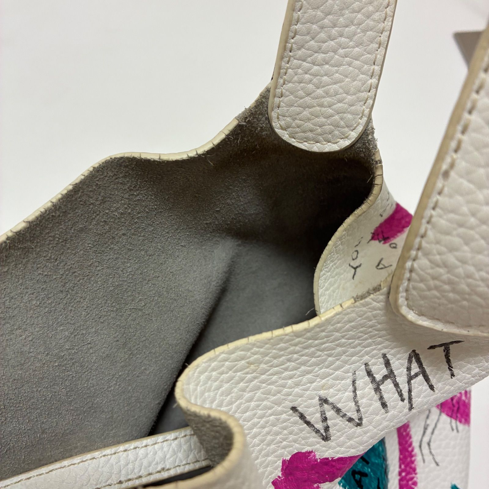 guernika ゲルニカ☆CUBE BAG ハンドペイント キューブバッグ Lサイズ