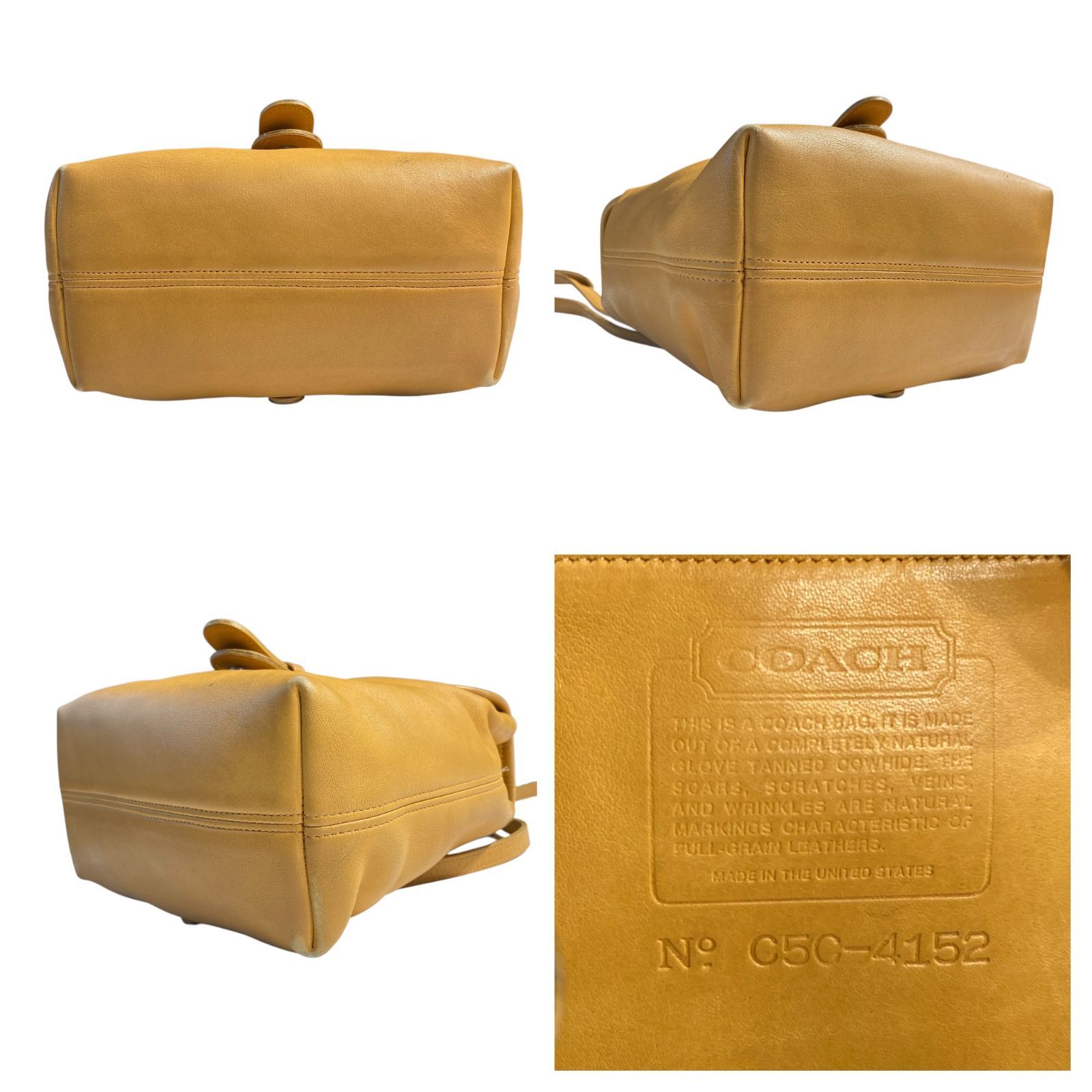 COACH コーチ オールドコーチ リュック グローブレザー 4152 - メルカリ