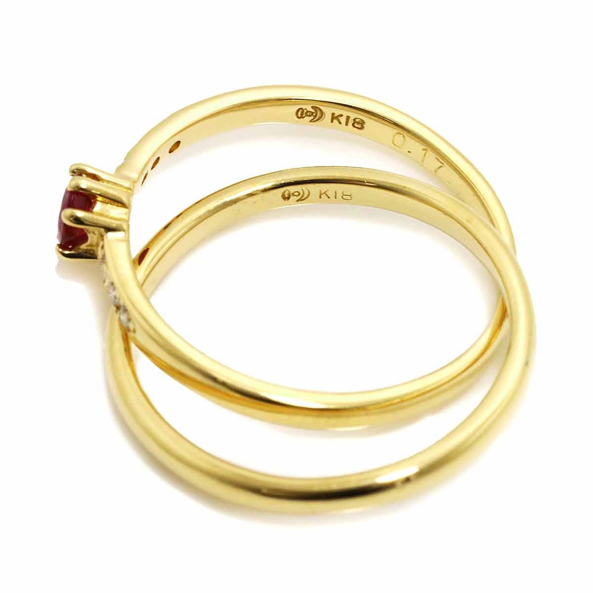 ブ*ー様 TASAKI田崎真珠とルビーK18リング10.5g ブ*ー様 TASAKI田崎真珠とルビーK18リング10.5g ブ*ー様 TASAKI田崎