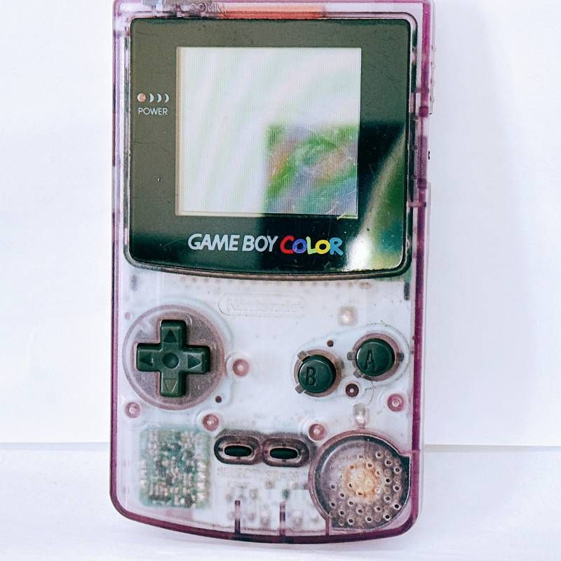 ゲームボーイ クリアパープル ソフト2本セット ドラゴンクエストモンスターズ とっとこハム太郎 ともだち大作戦でちゅ セット