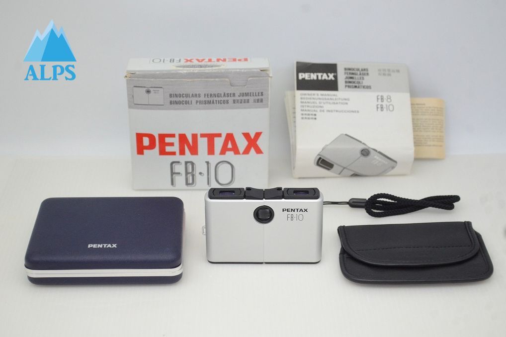 PENTAX ペンタックス FLABINO FB-10 双眼鏡 シルバー 元 251210 ag