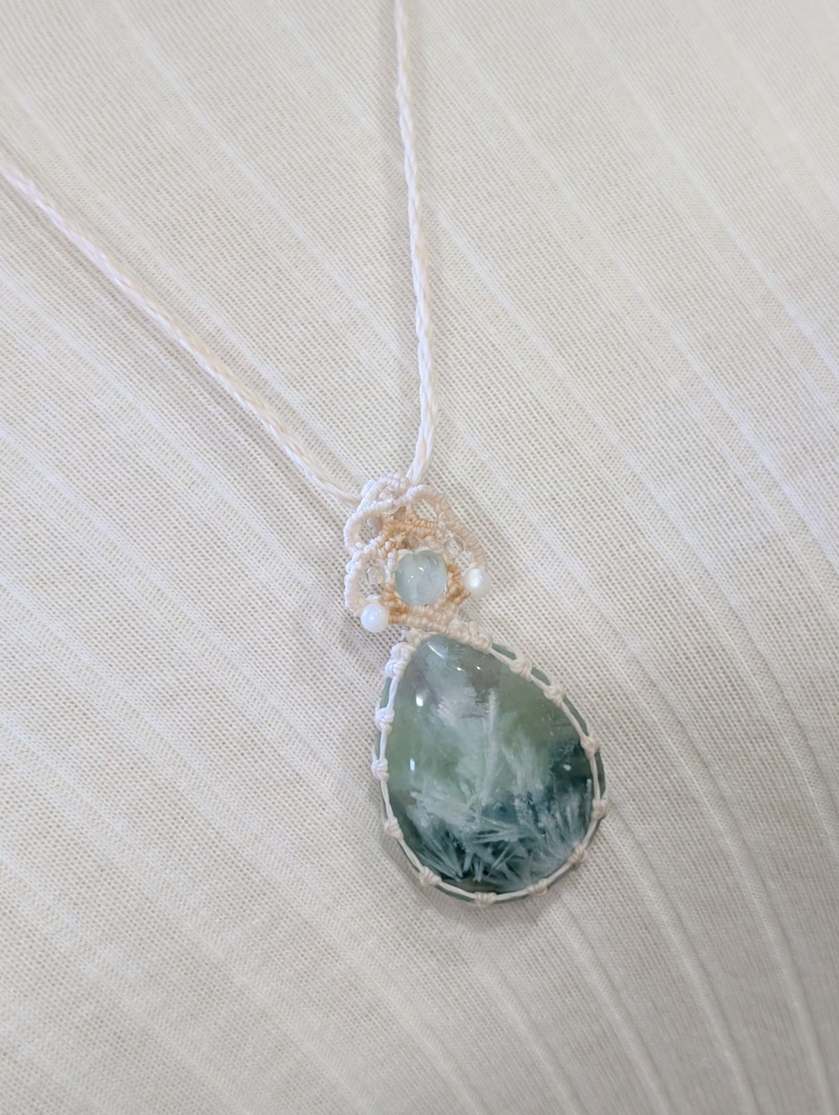 489 天然石ネックレス