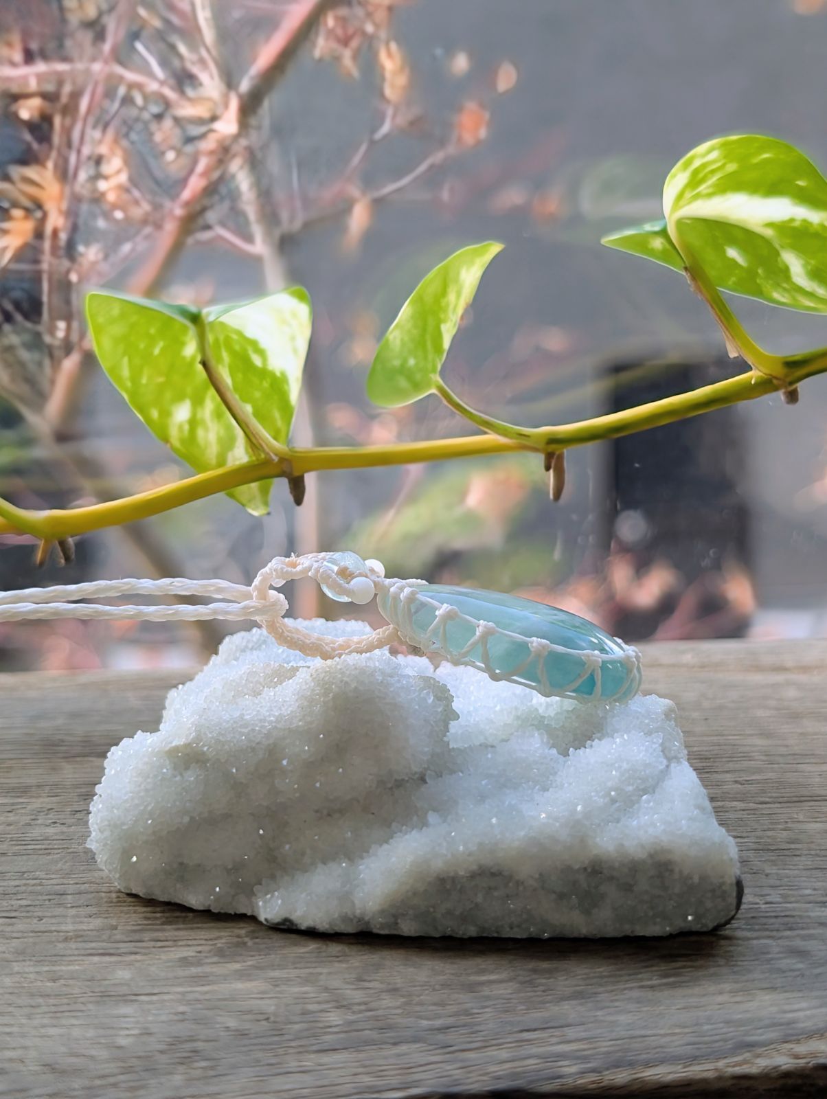 489 天然石ネックレス