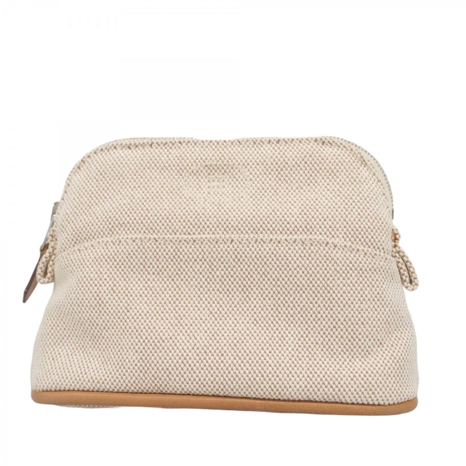 エルメス Hermes バッグ ポーチ ボリードバッグ トワルアッシュ アイボリー レディース