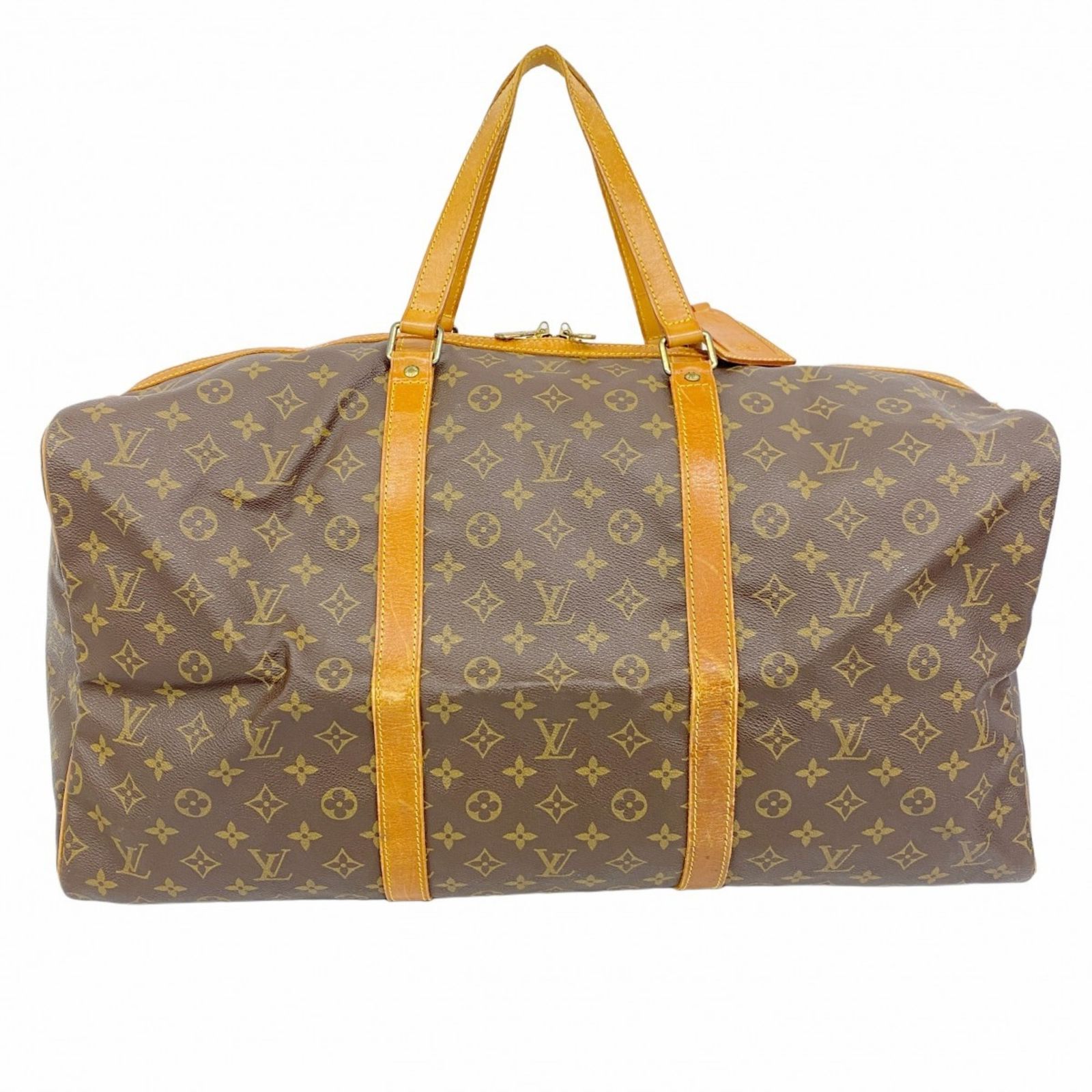 ルイ ヴィトン Louis Vuitton ボストンバッグ モノグラム サックスプール55 M 41622 ブラウンメンズ レディース